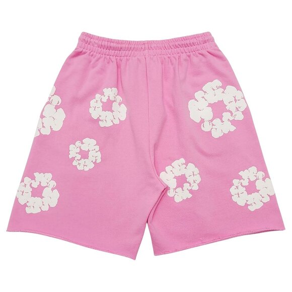 Denim Tears The Cotton Wreath Shorts Pink - Picture 2 of 3
